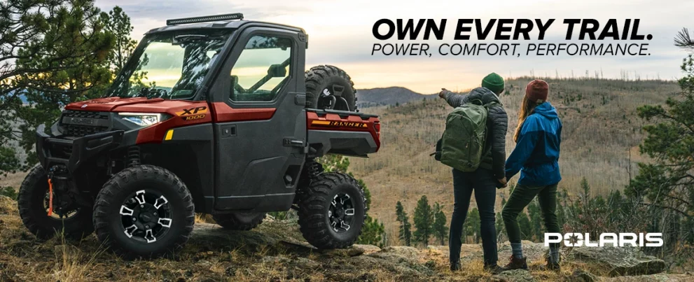 Own every trail. Power, comfort, performance.