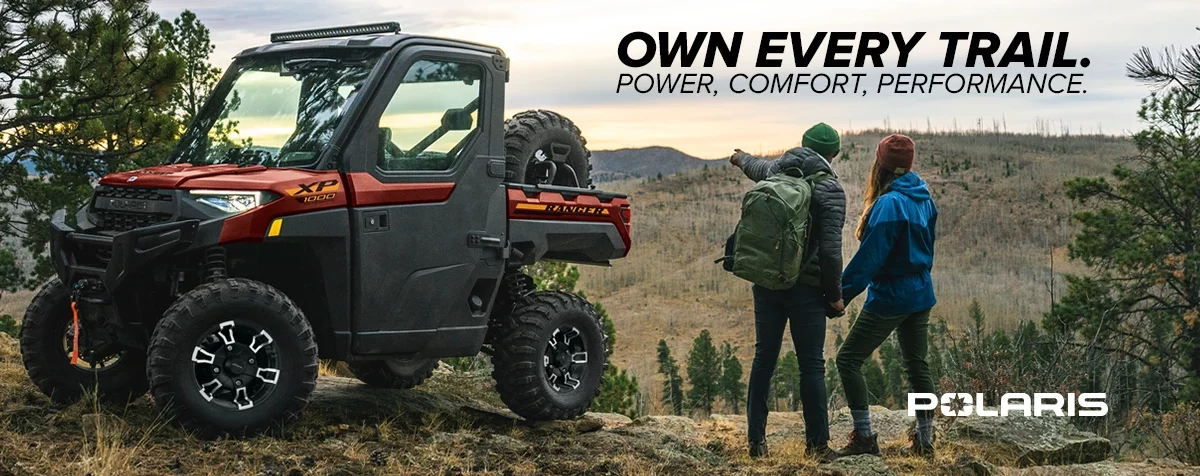 Own every trail. Power, comfort, performance.