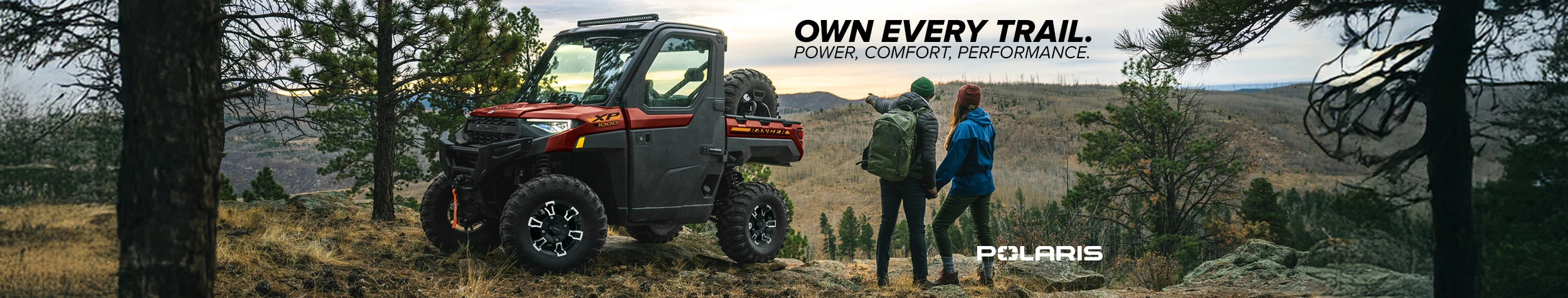 Own every trail. Power, comfort, performance.